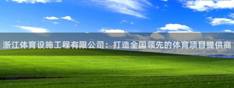 意昂4集团官网首页网址：浙江体育设施工程有限公司：打