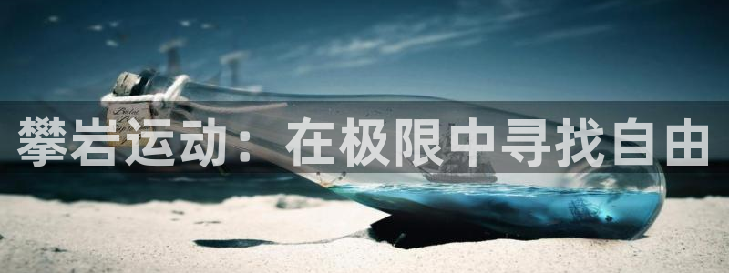 意昂体育4开户：攀岩运动：在极限中寻找自由