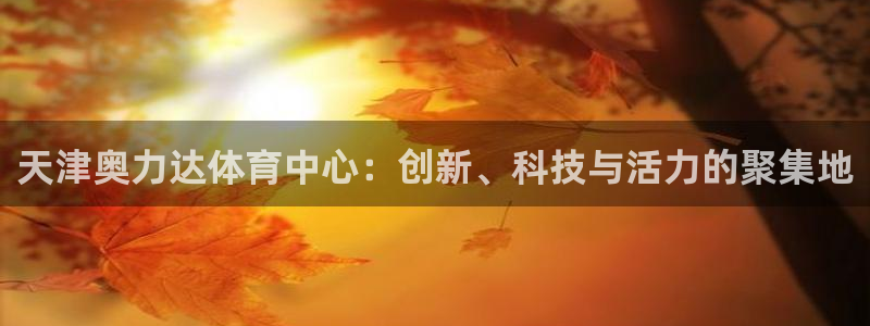 意昂4娱乐网站：天津奥力达体育中心：创新、科技与活力
